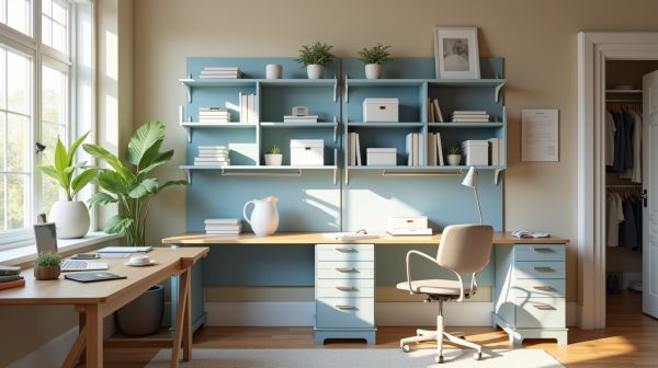 Solutions pour un rangement optimisé avec organisateur efficace